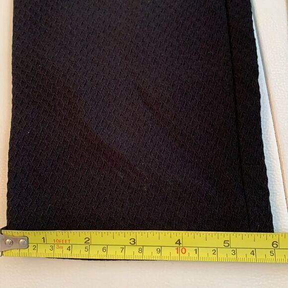 Rafaella Comfort Black Textured Women’s Pants Size 6 - Picture 11 of 11